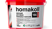 Фиксация Homakoll 186 Prof (10 кг) для гибких напольных покрытий, морозостойкая